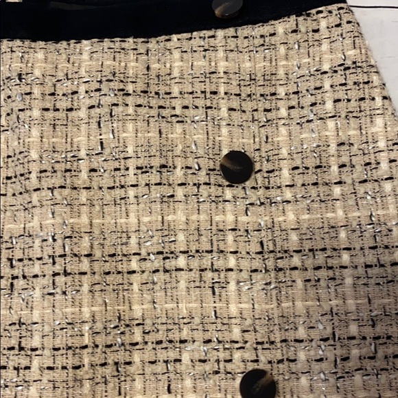 ❗️SOLD❗️Ann Taylor Tweed plaid Skirt Sz 14 - Picture 4 of 8